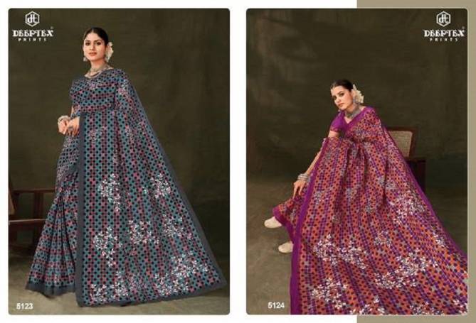 Mother India Vol 51 By Deeptex Daily Wear  Printed Cotton Saree Wholesalers In Delhi
